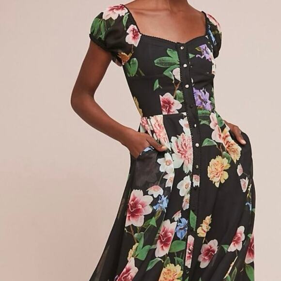 Yumi Kim Women's Mercer Street Floral Dress, Size Small Petite, NWT - Picture 9 of 10